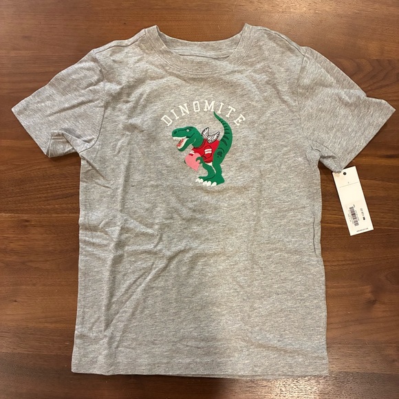 NWT- Janie and Jack Dinomite' T-Shirt with Dinosaur Graphic - Picture 3 of 5